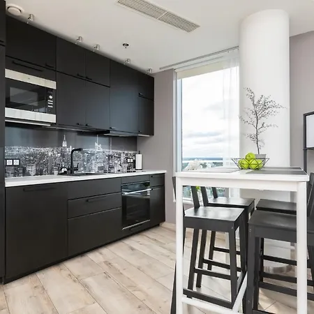 Daire Modern And Stylish At The Top Of On The 28th Floor Tallinn