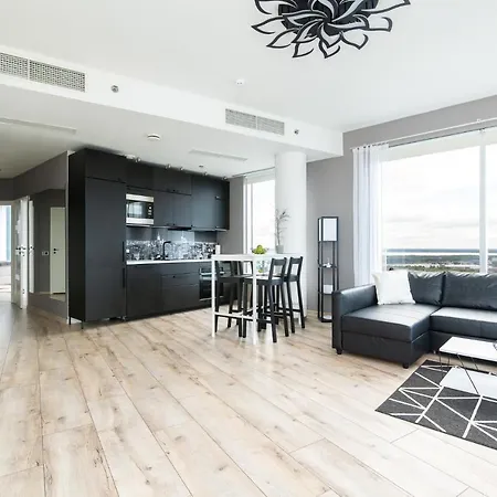 Modern And Stylish At The Top Of On The 28th Floor Daire Tallinn